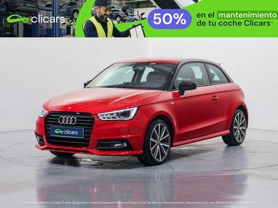 Usado Audi A1 95 CV (69 kW) 2016 Rojo Utilitario