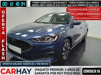 Brugt Ford Focus Active 126 HK (92 kW) 2023 Blå Stationcar