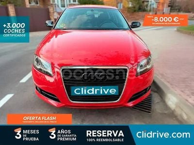 Rojo Usado 2012 Audi A3 Attraction Berlina | 8890 € (Precio justo)