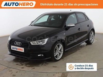 Usado Audi A1 Sportback Attraction 95 CV (69 kW) 2018 Negro Utilitario