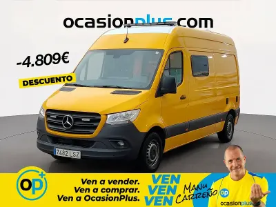 Usado Mercedes Sprinter 114 CV (83 kW) 2021 Amarillo Van