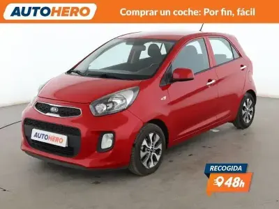 Usado Kia Picanto 65 CV (47 kW) 2015 Rojo Utilitario