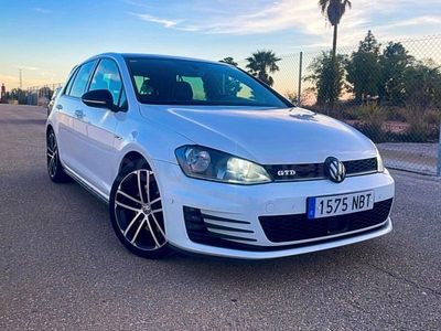 Usado VW Golf VII GTD 184 CV (135 kW) 2016 Blanco Berlina