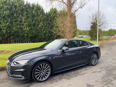 Usado Audi A5 S-Line 150 CV (110 kW) 2018 Gris Coupe