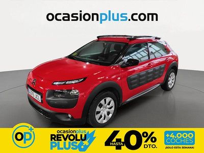 Usado Citroën C4 Cactus Feel 92 CV (67 kW) 2015 Rojo Utilitario