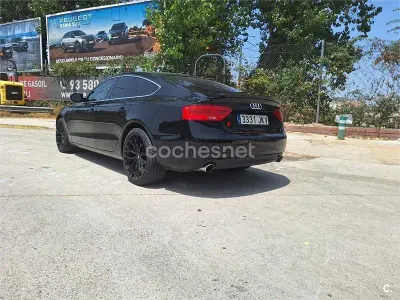 Usado Audi A5 Sportback Advanced 177 CV (130 kW) 2015 Negro Utilitario