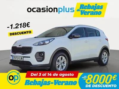 Usado Kia Sportage 115 CV (84 kW) 2018 Blanco SUV