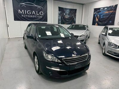 Usado Peugeot 308 Style 120 CV (88 kW) 2016 Azul Berlina