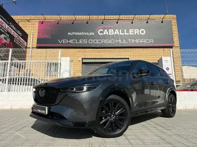Usado Mazda CX-5 Homura-Line 165 CV (121 kW) 2022 Gris SUV