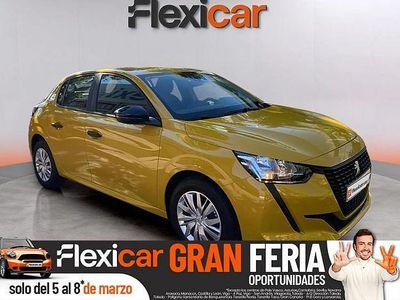 Usado Peugeot 208 75 CV (55 kW) 2022 Amarillo Utilitario