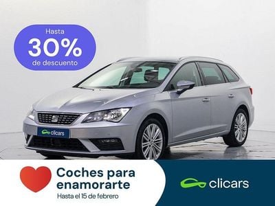 Usado Seat Leon XCELLENCE 130 CV (95 kW) 2020 Gris / plata Familiar