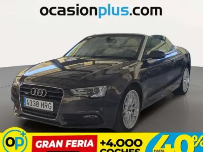Usado Audi A5 Cabriolet 245 CV (180 kW) 2013 Gris Descapotable