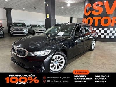 Usado BMW 330e 292 CV (214 kW) 2021 Negro Familiar