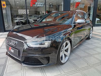 Usado Audi RS4 450 CV (330 kW) 2013 Negro Familiar