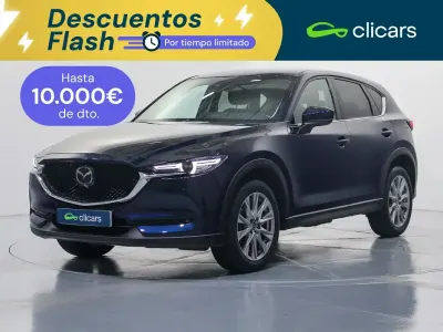 Usado Mazda CX-5 165 CV (121 kW) 2021 Azul SUV
