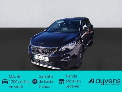 Usado Peugeot 3008 Allure 130 CV (95 kW) 2019 Negro SUV