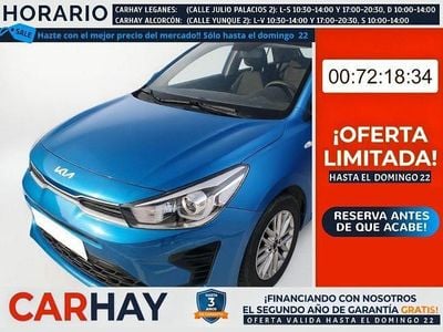 Usado Kia Rio 101 CV (74 kW) 2021 Azul SUV