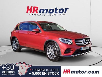 Rojo Usado 2018 Mercedes GLC220 SUV | 30.440 € (Buen precio)