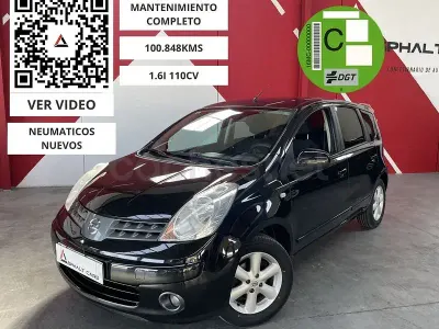 Usado Nissan Note Tekna 110 CV (80 kW) 2007 Negro Monovolumen
