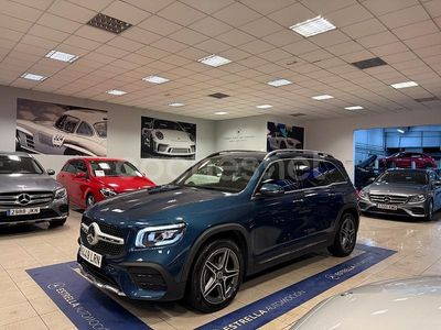 Usado Mercedes GLB200 150 CV (110 kW) 2021 Azul SUV