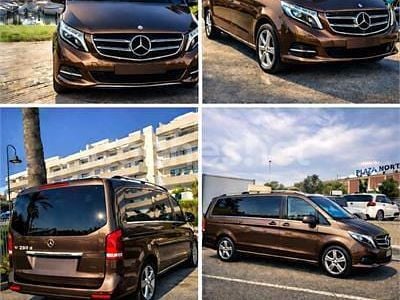 Usado Mercedes V250 Avantgarde 190 CV (139 kW) 2016 Marrón Monovolumen