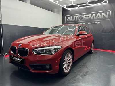 Usado BMW 118 Sport Line 150 CV (110 kW) 2015 Rojo Utilitario