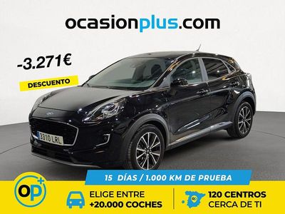 Negro Usado 2021 Ford Puma Titanium Recogida | 17.290 € (Precio justo)