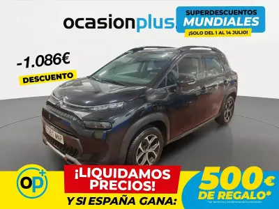 Usado Citroën C3 Aircross PureTech 110 CV (80 kW) 2024 Negro SUV