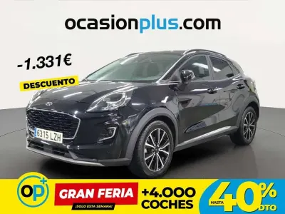 Usado Ford Puma Titanium 125 CV (91 kW) 2022 Negro SUV