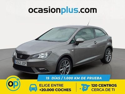 Usado Seat Ibiza I-Tech 105 CV (77 kW) 2015 Gris Berlina