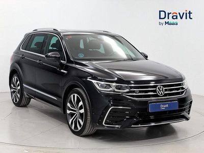 Usado VW Tiguan R-line 150 CV (110 kW) 2021 Negro SUV