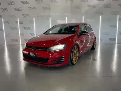 Usado VW Golf VII GTD 184 CV (135 kW) 2013 Rojo Utilitario
