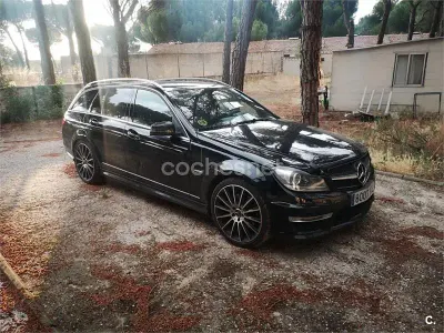 Usado Mercedes C350 Avantgarde 265 CV (194 kW) 2012 Negro Familiar