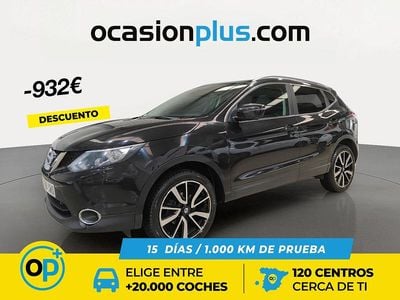 Negro Usado 2016 Nissan Qashqai Tekna SUV | 11.658 € (Precio justo)