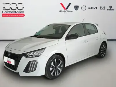 Usado Peugeot 208 Style 110 CV (80 kW) 2025 Blanco Utilitario