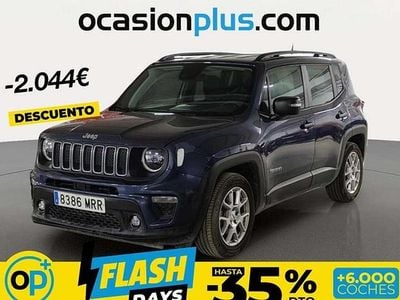 Usado Jeep Renegade Altitude 131 CV (96 kW) 2024 Azul SUV