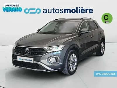 Usado VW T-Roc Life 150 CV (110 kW) 2022 Gris SUV