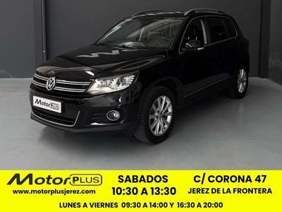 Usado VW Tiguan Business 140 CV (102 kW) 2014 Negro SUV