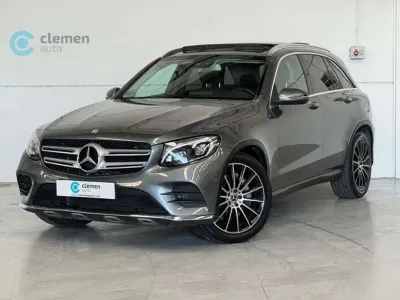 Usado Mercedes GLC250 AMG line 204 CV (150 kW) 2016 Gris SUV