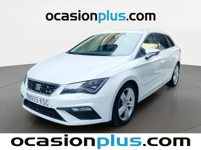 Usado Seat Leon FR 150 CV (110 kW) 2018 Blanco Monovolumen