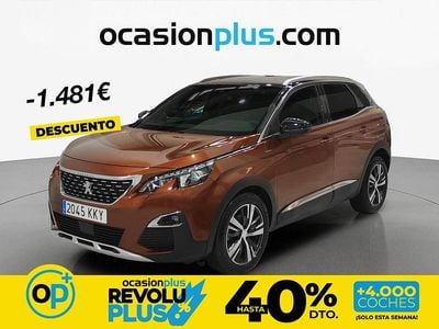 Usado Peugeot 3008 GT-line 165 CV (121 kW) 2018 Marrón SUV