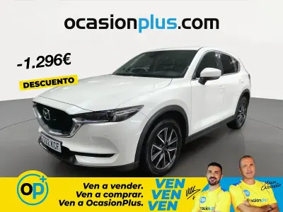 Usado Mazda CX-5 150 CV (110 kW) 2017 Blanco SUV