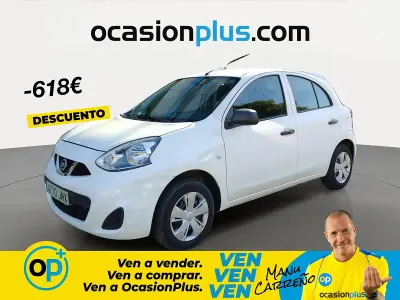 Usado Nissan Micra Visia 80 CV (58 kW) 2016 Blanco Utilitario