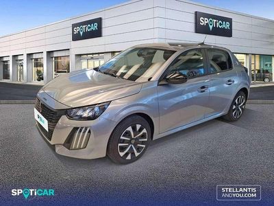 Usado Peugeot 208 Style 101 CV (74 kW) 2025 Gris Utilitario