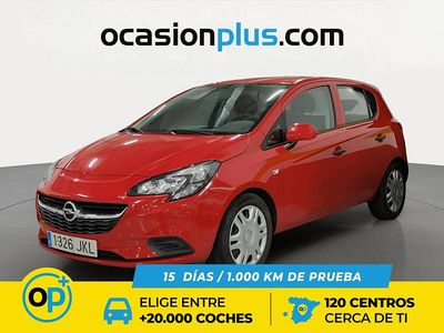 Usado Opel Corsa Expression 90 CV (66 kW) 2015 Rojo Utilitario