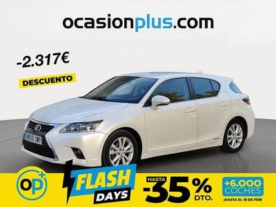 Usado Lexus CT200h Business Edition 136 CV (100 kW) 2017 Blanco Monovolumen