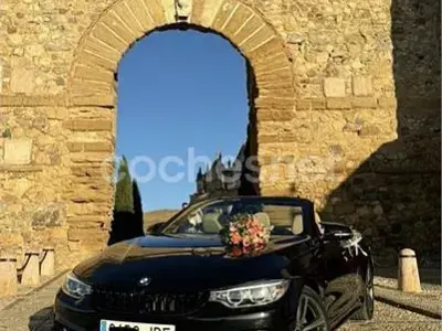 Usado BMW 420 Cabriolet M Sport 190 CV (139 kW) 2016 Negro Descapotable
