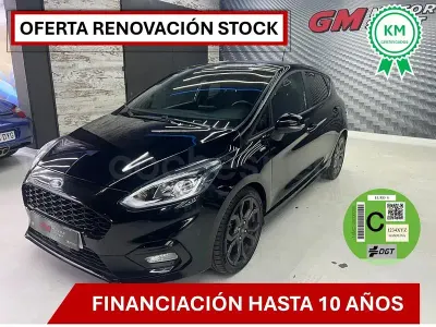 Usado Ford Fiesta ST-Line 140 CV (102 kW) 2019 Negro Utilitario