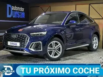 Usado Audi Q5 S-Line 204 CV (150 kW) 2022 Azul SUV
