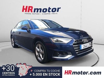 Azul Usado 2021 Audi A4 Advanced Berlina | 24.490 € (Precio justo)